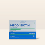 Dermoskin Medohbiotin Biotin 5mg - Takviye Edici Gıda 60 Tablet