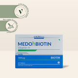 Dermoskin Medohbiotin Biotin 5mg - Takviye Edici Gıda 60 Tablet