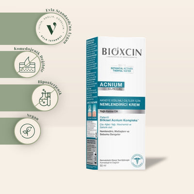 Bioxcin Acnium Sebum Balancing Moisturizing Cream 50 ml