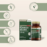 Nutraxin Ginkgo biloba 120 mg 60 Tablets
