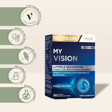 Nutraxin My Vision Lutein ve Omega 3 İçeren Takviye Edici Gıda 60 Yumuşak Kapsül
