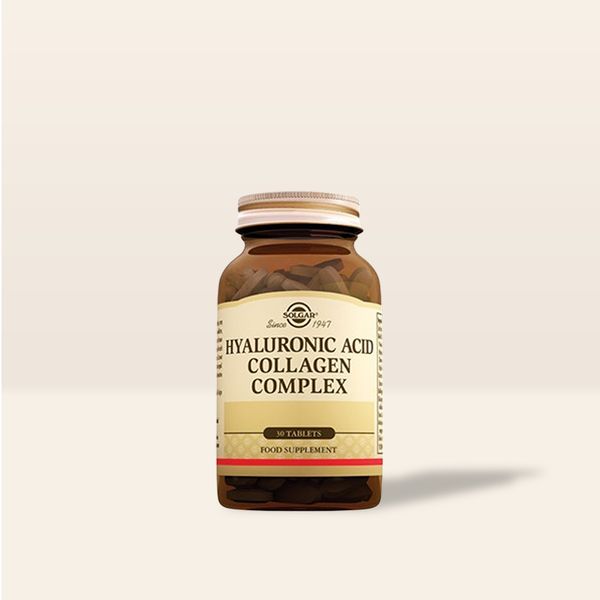 Solgar Hyaluronic Acid Collagen Complex 30 Tablet Evla