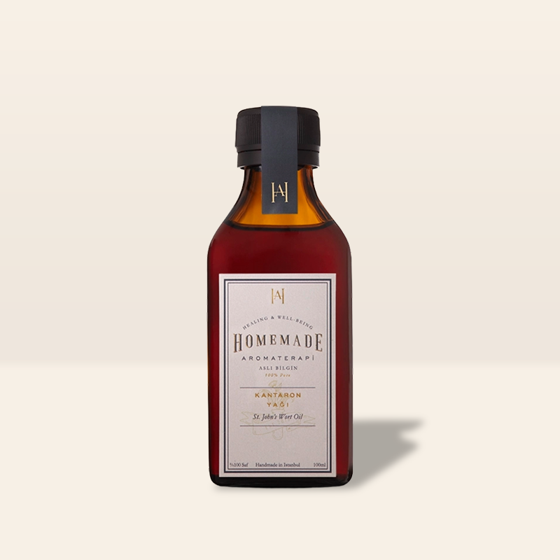 Homemade Aromaterapi Sarı Kantaron Yağı 100 ml