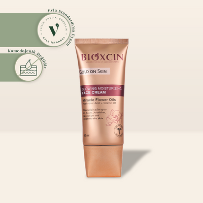 Bioxcin Gold on Skin Işıltılı Nemlendirici Yüz Kremi 50 ml