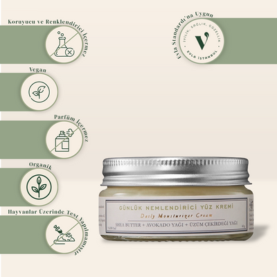 Homemade Aromaterapi Günlük Nemlendirici Yüz Kremi 40 gr