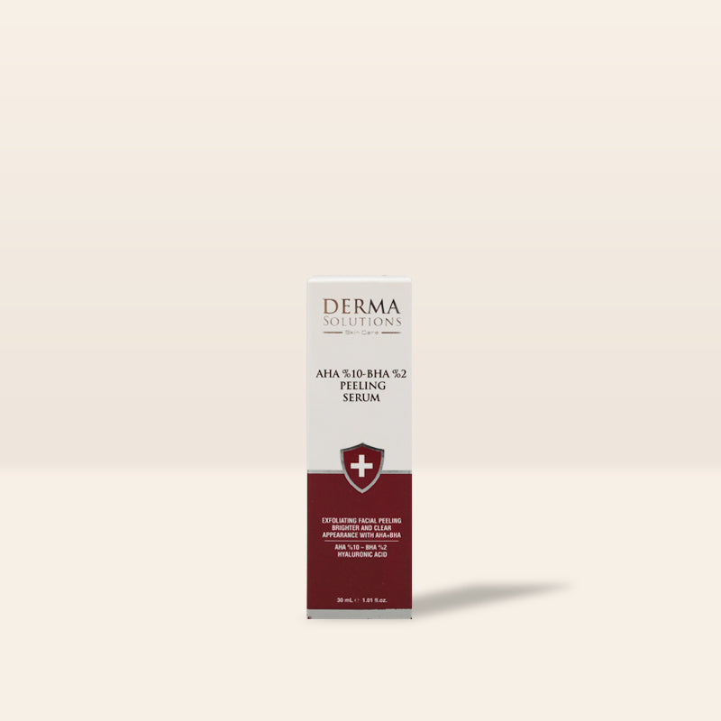 Derma Solutions AHA %10 - BHA %2 Peeling Serum 30 ml