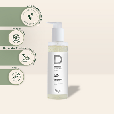 Dermoskin Be Bright Facial Wash - Yüz Yıkama Jeli 200 ml