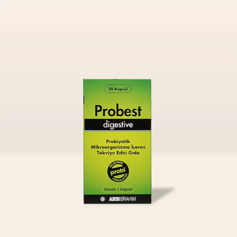 ABDİ İBRAHİM Probest Digestive Probiyotik 20 Kapsül