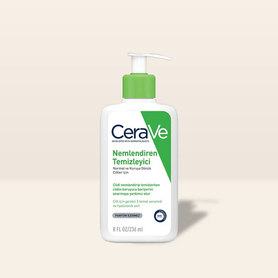 CeraVe Nemlendiren Temizleyici - Normal ve Kuruya Dönük Ciltler İçin 236 ml