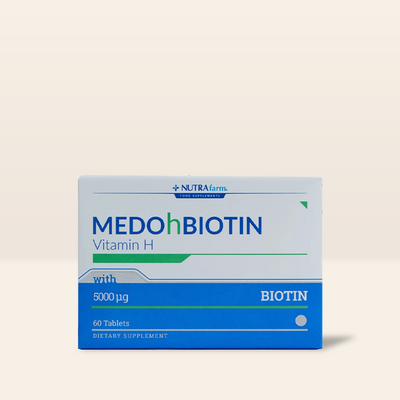 Dermoskin Medohbiotin Biotin 5mg - Takviye Edici Gıda 60 Tablet