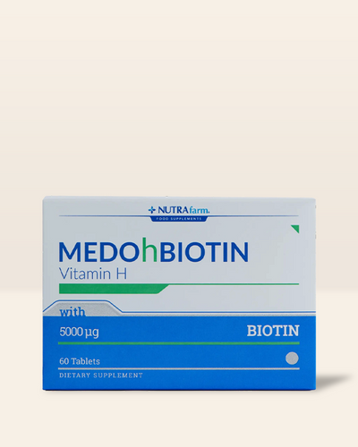 Dermoskin Medohbiotin Biotin 5mg - Takviye Edici Gıda 60 Tablet