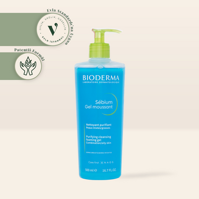 Bioderma Sebium Foaming Temizleme Jeli 500 ml