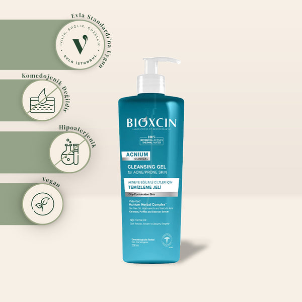 Bioxcin Acnium Sebum Dengeleyici Yüz Yıkama Jeli 500 ml