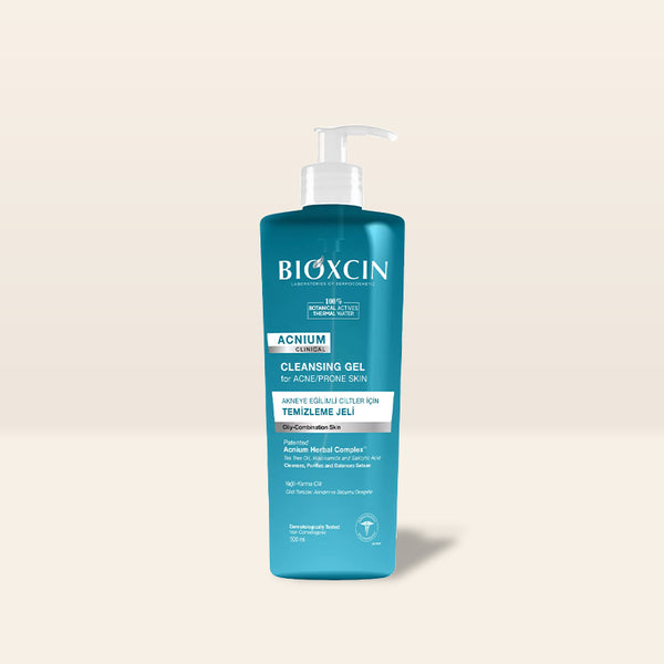 Bioxcin Acnium Sebum Dengeleyici Yüz Yıkama Jeli - Yağlı Karma Cilt 500 ml