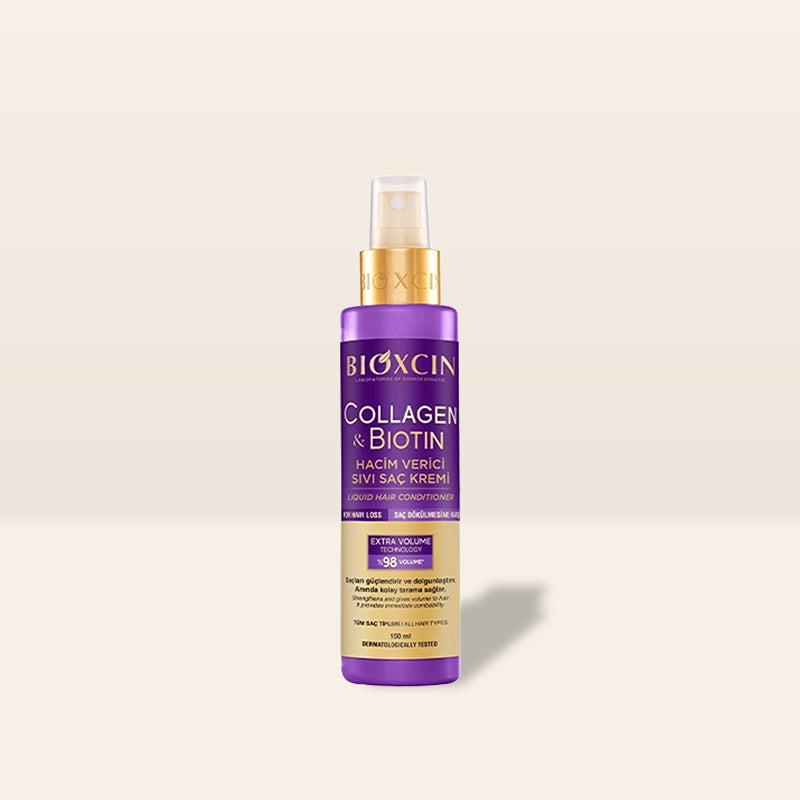 Bioxcin Collagen and Biotin Volumizing Liquid Hair Conditioner 150 ml ...