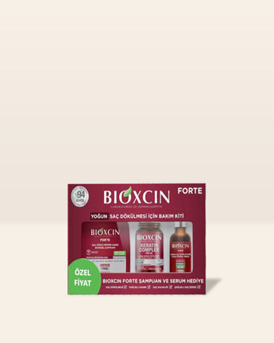 Bioxcin Forte Yoğun Saç Dökülmesi İçin Bakım Kiti