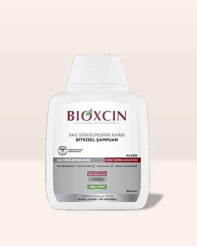 Bioxcin Klasik Kuru ve Normal Saçlar için Şampuan 300 Ml