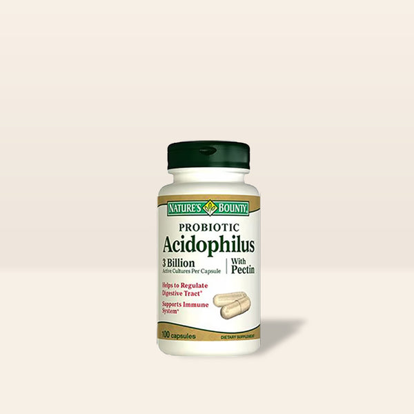 Nature's Bounty Probiotic Acidophilus Pectin 100 Kapsül