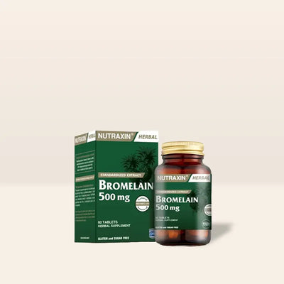 Nutraxin Bromelain 500 mg 60 Capsules