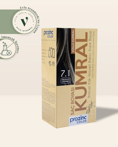 Prozinc Color 7.1 Küllü Kumral Saç Boyası