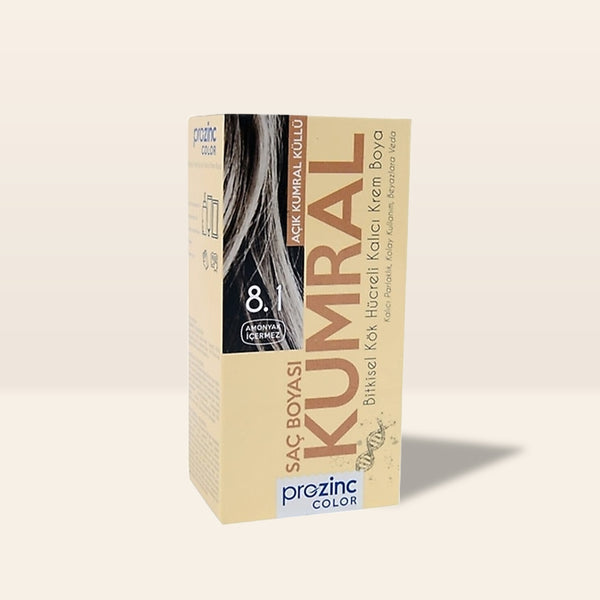Prozinc Color 8.1 Açık Kumral Küllü Saç Boyası