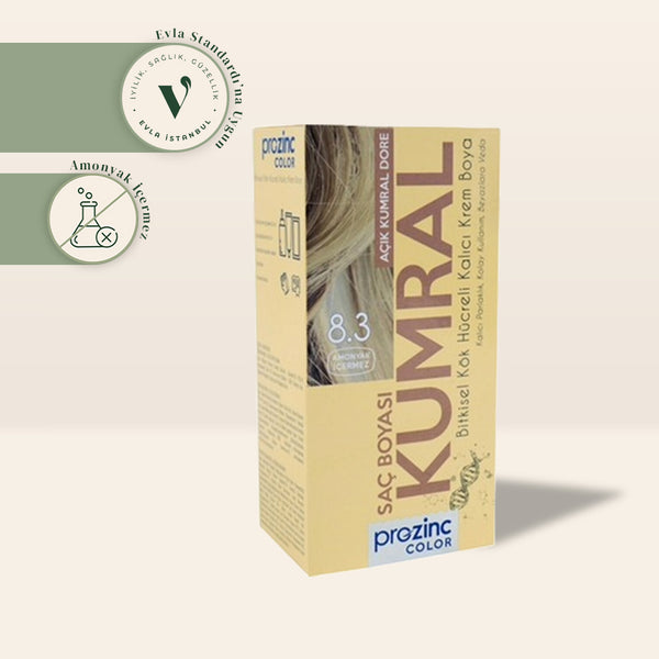 Prozinc Color 8.3 Açık Kumral Dore Saç Boyası