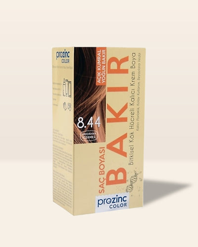 Prozinc Color 8.44 Açık Kumral Yoğun Bakır Saç Boyası