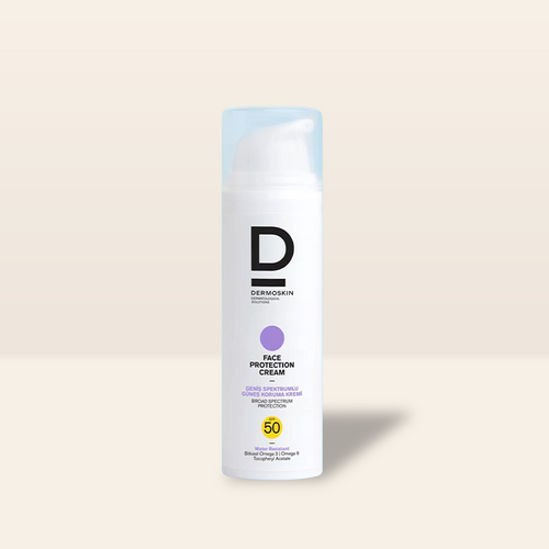 Dermoskin Face Protection SPF50 - Geniş Spektrumlu Güneş Koruma Kremi 50ml