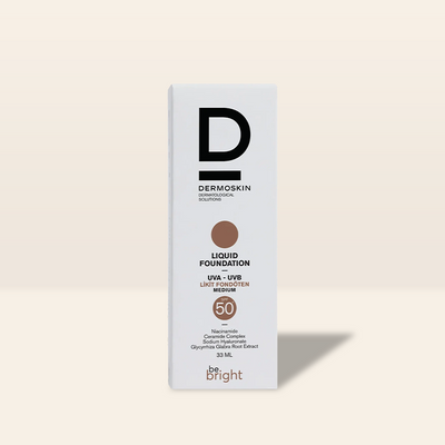 Dermoskin Be Bright SPF50+ Liquid Foundation - Medium 33 ml