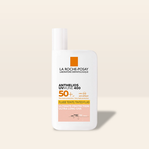 La Roche Posay Anthelios UVMUNE 400 Tinted Fluid SPF50+ - Tüm Ciltler için Renkli Yüz Güneş Kremi 50 ml