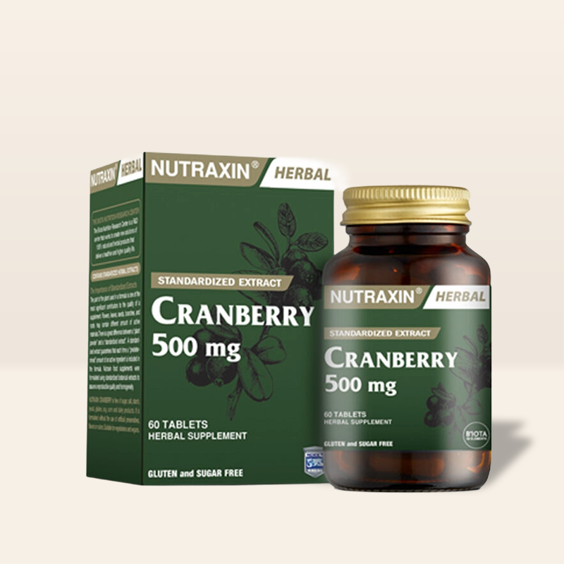 Nutraxin Cranberry 500 mg 60 Tablet