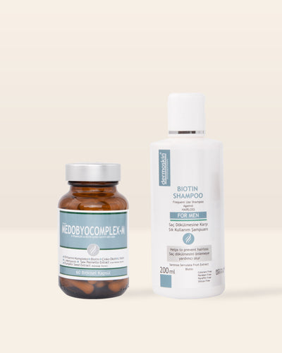 Dermoskin Medobiocomplex-M Biotin Şampuan Hediyeli Paket