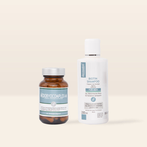 Dermoskin Medobiocomplex-M Biotin Şampuan Hediyeli Paket