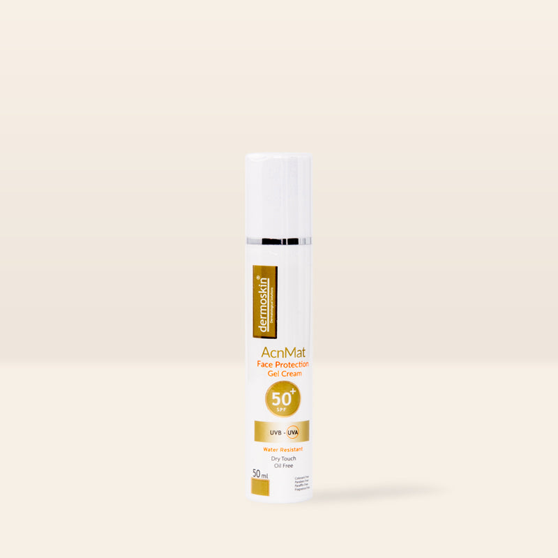 Dermoskin Acne Mat Spf50+ Sunscreen Gel Cream Evla