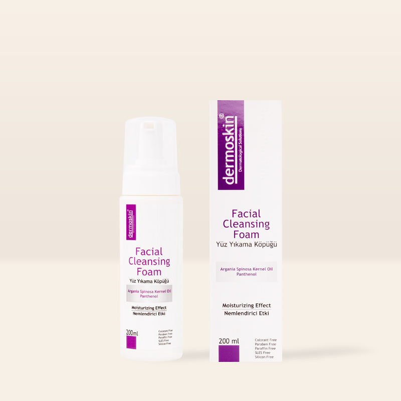 Dermoskin Facial Cleansing Foam - Yüz Temizleme Köpüğü 200 ml