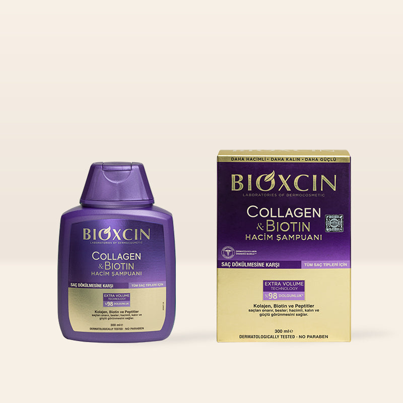 Bioxcin Diffrence Bioxcin Collagen and Biotin Volume Shampoo 300 ml – Evla