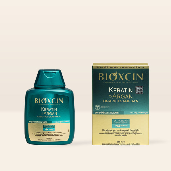 Bioxcin Keratin ve Argan Onarıcı Şampuan